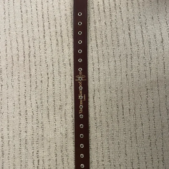 Vivienne Westwood Brown Leather Belt